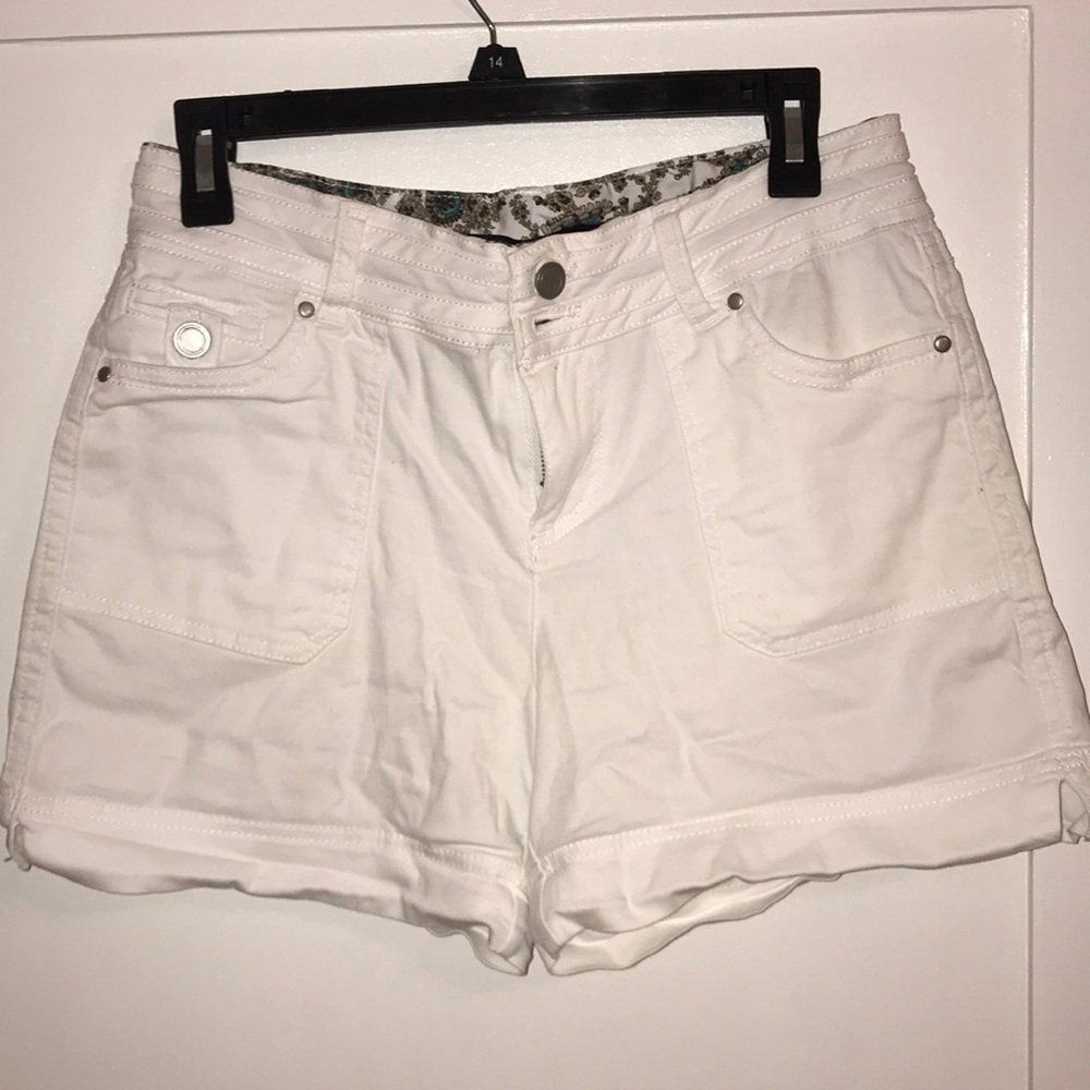 White shorts